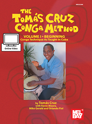 Tomas Cruz Conga Method Volume 1 - Beginning Book + DVD