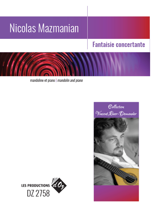 Nicolas Mazmanian - Fantaisie concertante For Mandolin And Piano