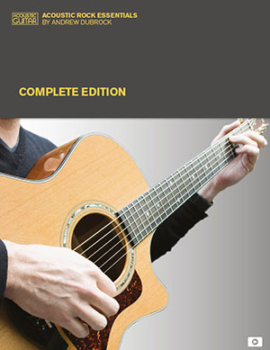 Acoustic Rock Essentials Complete Edition Book + DVD