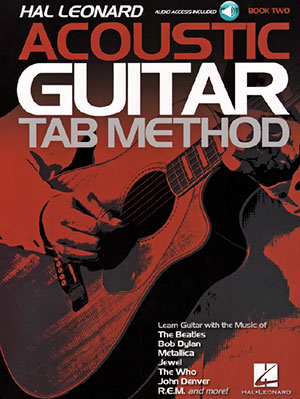 Hal Leonard Acoustic Guitar Tab Method - Book 2 + CD