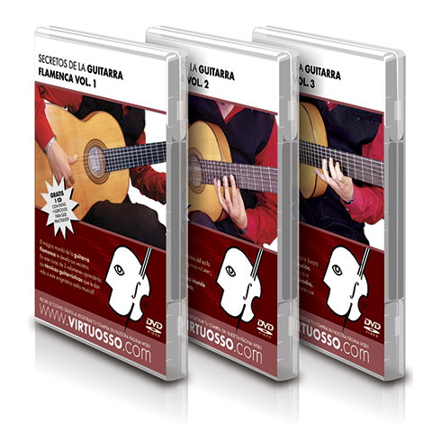 Secretos De La Guitarra Flamenca Complete 3 DVD + 3 CD