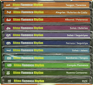 Ritmo Flamenco Rhythm 10 CDS + 1 DVD