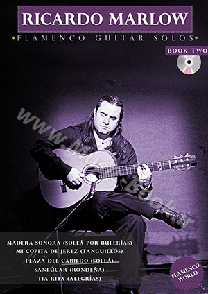 Ricardo Marlow Flamenco Guitar Solos Book 2 + CD