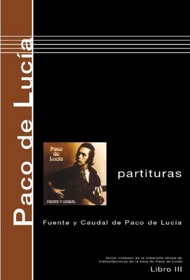 PARTITURAS FANTASIA FLAMENCA DE PACO DE LUCIA LIBRO III + CD