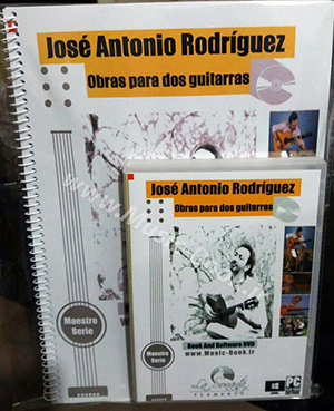 La Sonanta - Jose Antonio Rodriguez - Guitarra Flamenca de Concierto Maestro Serie Book + DVD