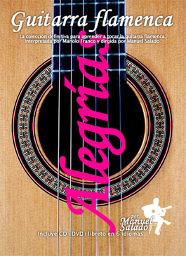 Manolo Franco Flamenco Guitar -Vol.3 - Alegrías DVD + CD