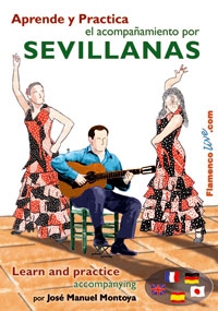 Aprende y Practica el acompañamiento por Sevillanas Book + DVD