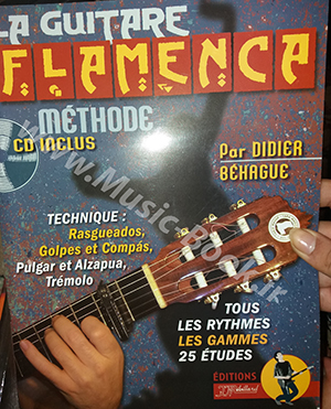 BEHAGUE - La Guitarre Flamenca Method + CD