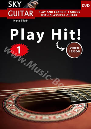 SkyGuitar Play Hit Book 1 + DVD