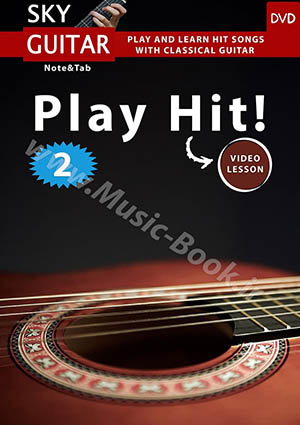 SkyGuitar Play Hit Book 2 + DVD