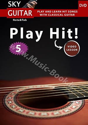SkyGuitar Play Hit Book 5 + DVD