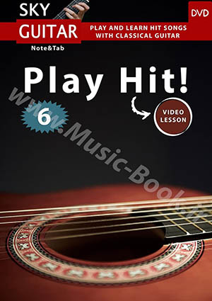 SkyGuitar Play Hit Book 6 + DVD