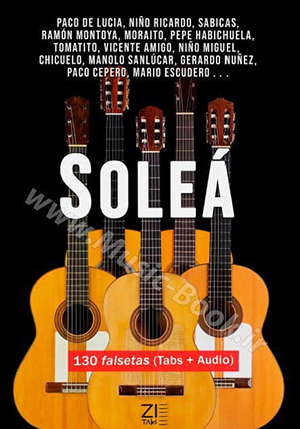 Solea - 130 Falsetas Book + 2 Audio CD