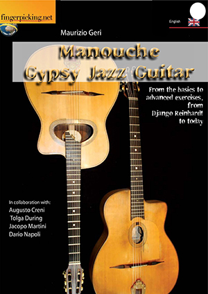 Maurizio Geri Manouche Gypsy Jazz Guitar Book + DVD