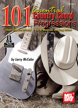 a 101 Essential Country Chord Progressions + CD