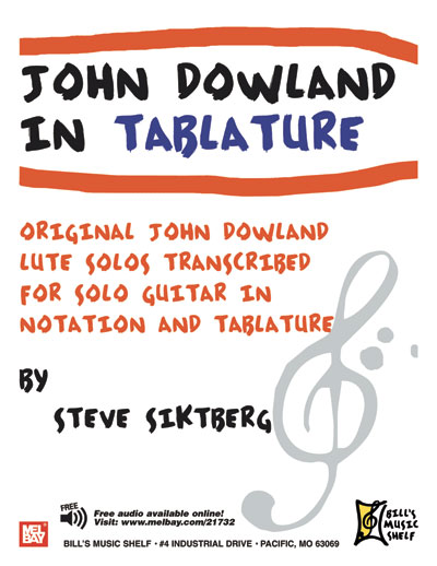 John Dowland in Tablature + CD