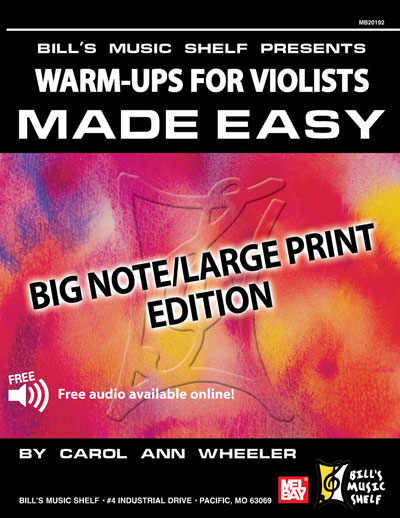 Warm-Ups for the Violists Made Easy + CD