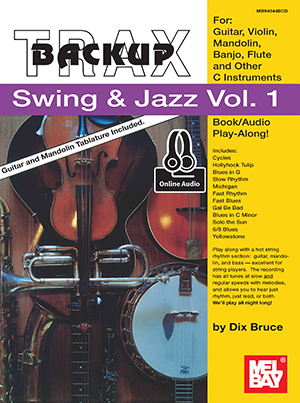 Backup Trax/S&J for Guitar, Violin, Mandolin, Banjo, Flute & C Instruments + CD