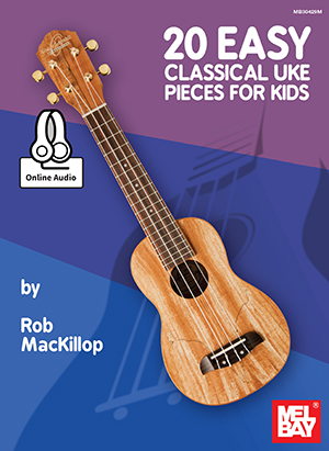 a 20 Easy Classical Uke Pieces for Kids + CD