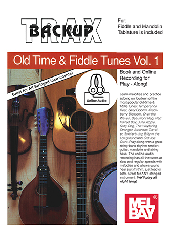 Backup Trax/Old Time & Fiddle Tunes for Fdl & Mandolin + CD
