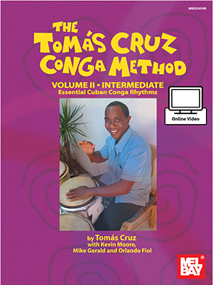 Tomas Cruz Conga Method Volume 2 - Intermediate Book + DVD