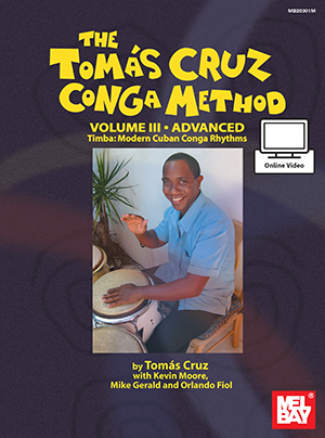 Tomas Cruz Conga Method Volume 3 - Advanced Book + DVD