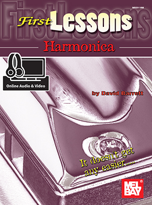 First Lessons Harmonica Book + DVD