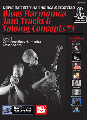 Blues Harmonica Jam Tracks & Soloing Concepts #3 + CD