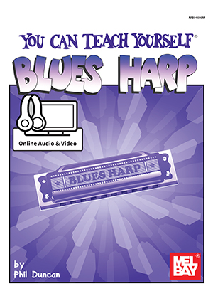 You Can Teach Yourself Blues Harp Book + DVD