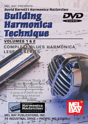 Building Harmonica Technique Volume 1 & 2 - DVD