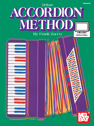 Deluxe Accordion Method Book + DVD
