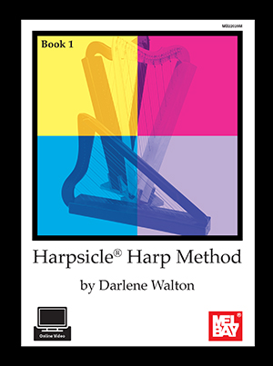 Harpsicle Harp Method, Book 1 Book + DVD