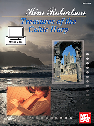 Kim Robertson - Treasures of the Celtic Harp Book + DVD