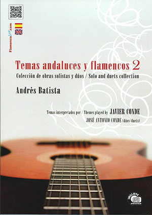 Andalusian and Flamenco themes Vol 2 (Book/CD) - Andrés Batista