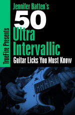 Jennifer Batten - 50 Ultra Intervallic Guitar Licks You Must Know DVD