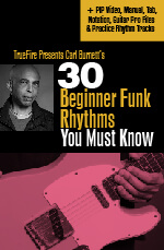 Carl Burnett - 30 Beginner Funk Rhythms DVD