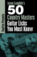 Jason Loughlin - 50 Country Masters Licks You MUST Know DVD