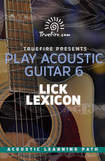 TrueFire - Play Acoustic Guitar 6: Lick Lexicon DVD