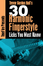 Trevor Gordon Hall - 30 Harmonic Fingerstyle Licks You Must Know DVD