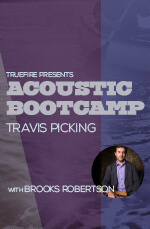 Brooks Robertson - Acoustic Bootcamp: Travis Picking DVD