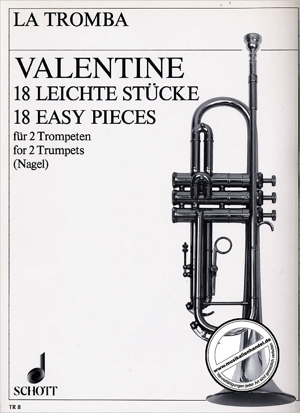 Robert Valentine - 18 Easy Pieces - For 2 Trumpets