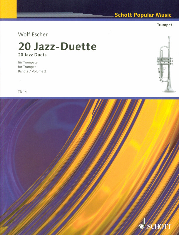 Wolf Escher - 20 Jazz-Duets - For 2 Trumpets