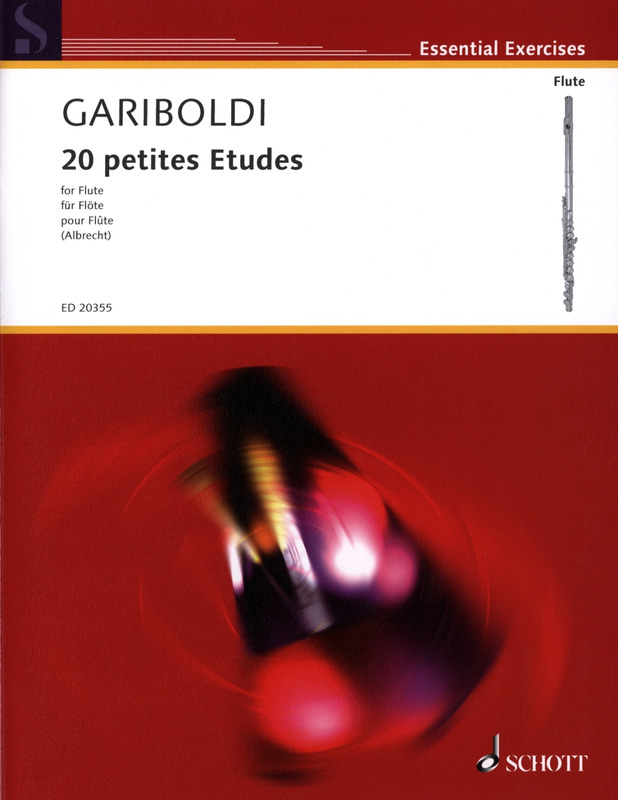 Giuseppe Gariboldi - 20 Petites Etudes - For Flute