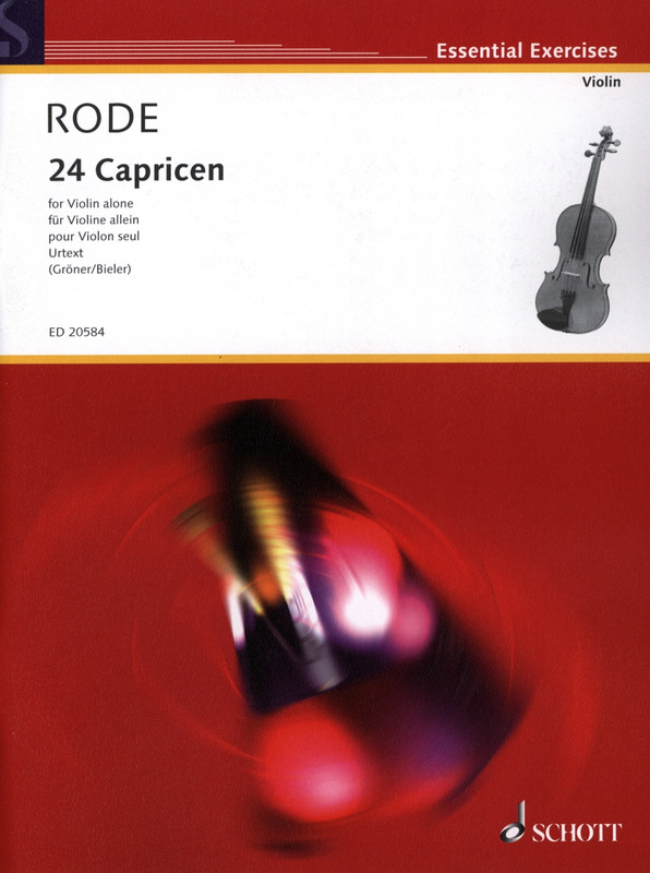 J.P Joseph Rode - 24 Caprices - For Violin