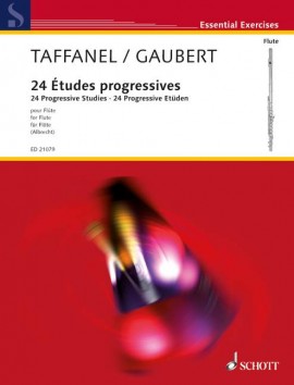 Paul Taffanel/Philippe Gaubert - 24 Progressive Studies in All Keys on the Principal Difficulties For Flute