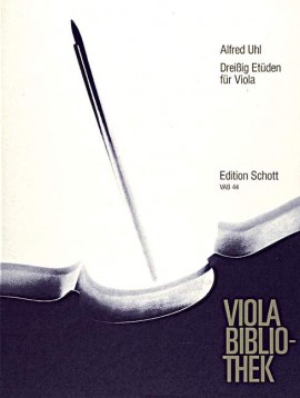 Alfred Uhl - 30 Studies - For Viola