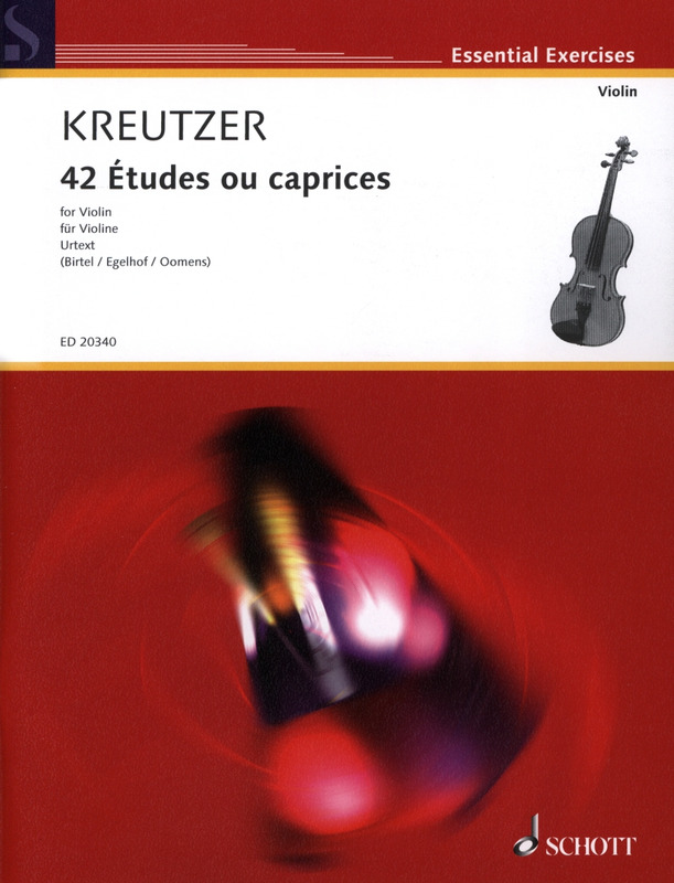 Rodolphe Kreutzer - 42 Etudes ou Caprices - For Violin