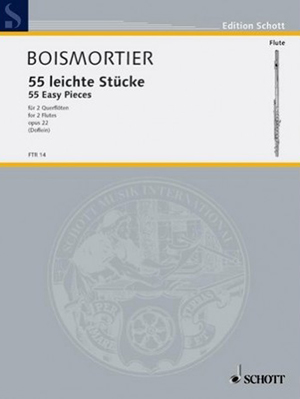 Boismortier - 55 Easy Pieces - For 2 Flutes