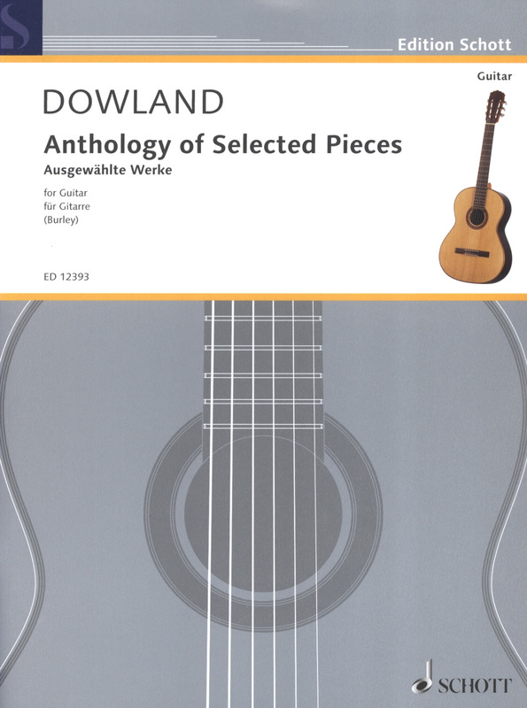 John Dowland - Anthology of Selected Pieces - Guitar Solo