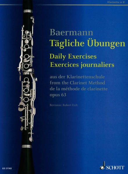 Carl Baermann - Daily Exercises For Clarinet